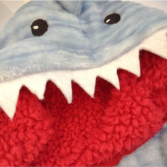 Shark Robe Bathtime size 0-9 months Modern Baby - Picture 6 of 11